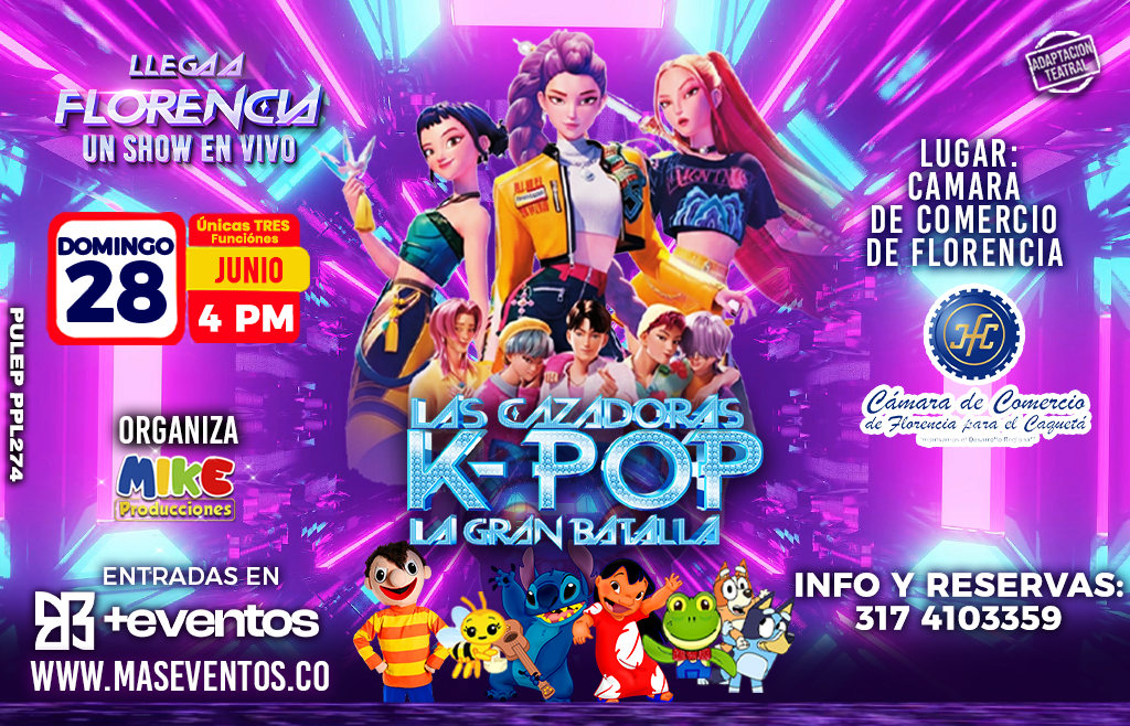 Guerreras Kpop Pitalito 4:30 pm - Oro