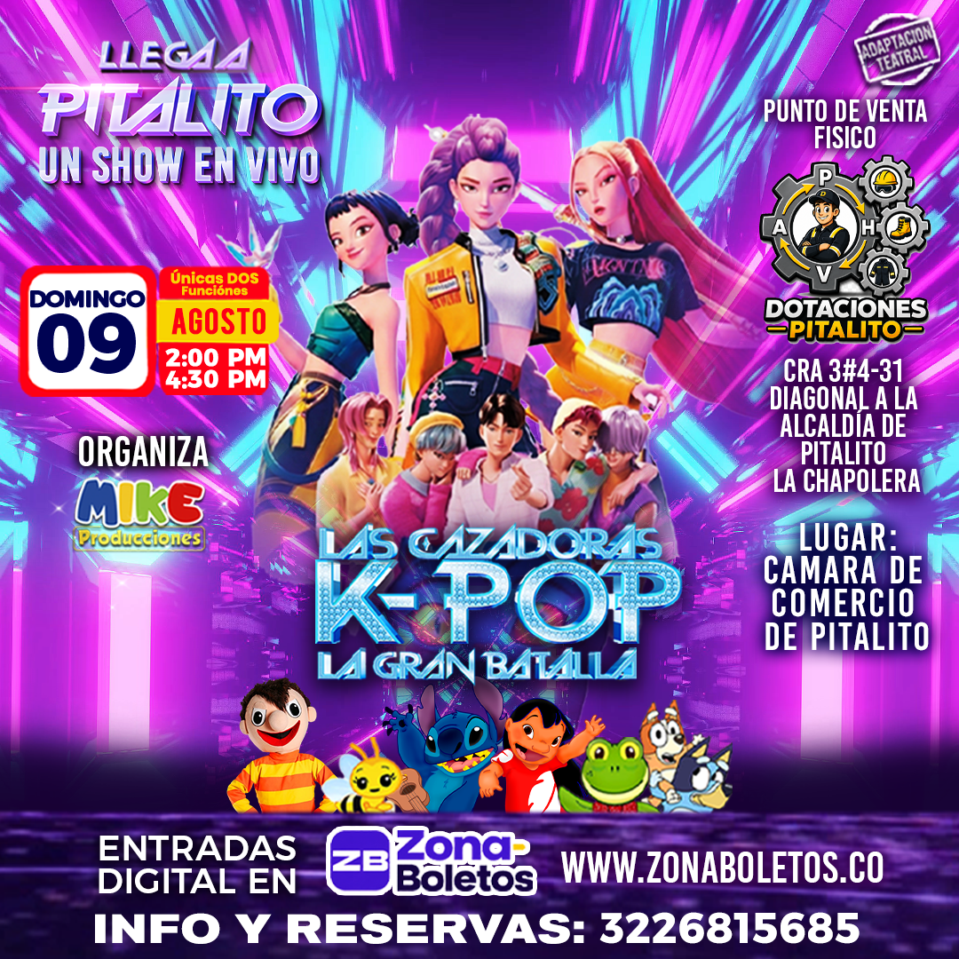 Guerreras Kpop Pitalito 4:30 pm