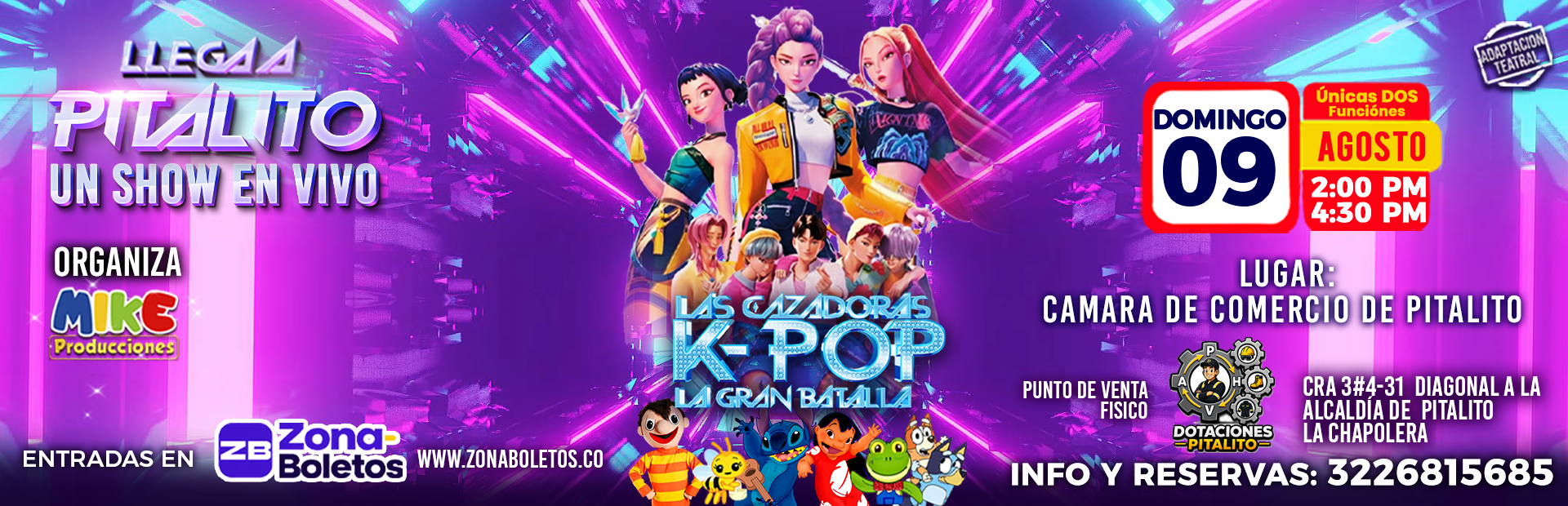 Guerreras Kpop Pitalito 4:30 pm