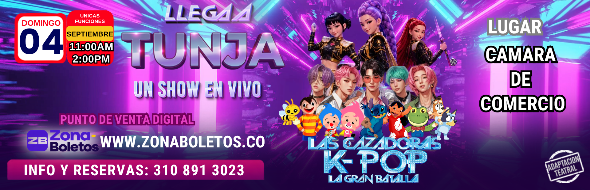 Guerreras Kpop Tunja 2:00 pm